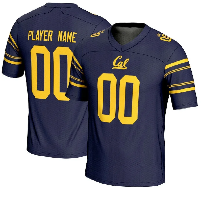 Mesh Football Jersey-Custom C.Bears GameDay Greats NIL Pick-A-Player Football Jersey - Navy American College Jerseys