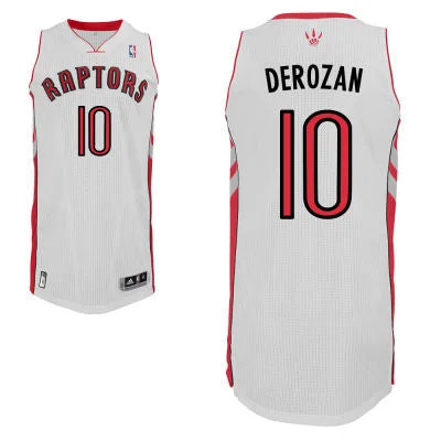 Basketball Manager Jersey-Raptors 10 Derozan White New Revolution 30 Swingman Basketball Jerseys