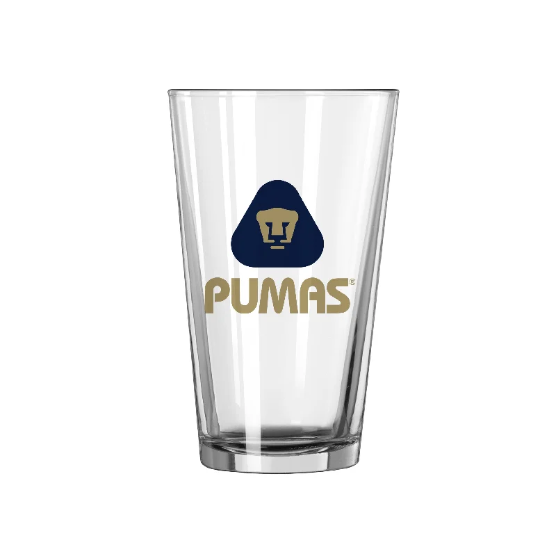 Marathon Team Mug-Pumas FC 16oz Logo Pint Glass