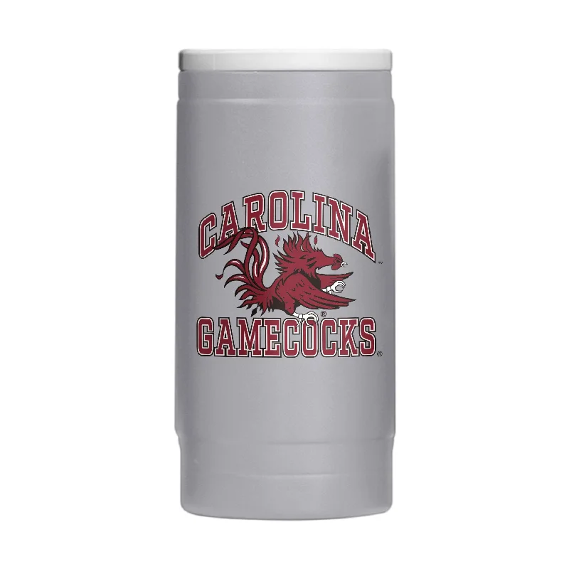 South Carolina 12oz Athletic Powder Coat Slim Can Coolie