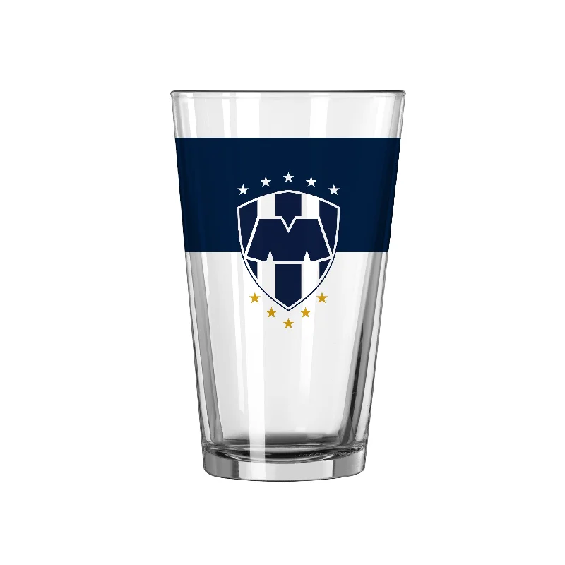 Wrestling Team Mug-Monterrey FC 16oz Colorblock Pint Glass