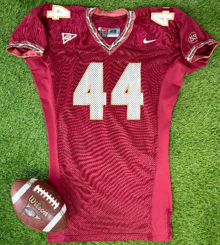 Classic Fit Football Jersey-Florida State University Seminoles Game Worn Bradley Jennings 2001 College Football Jersey (48/XL)