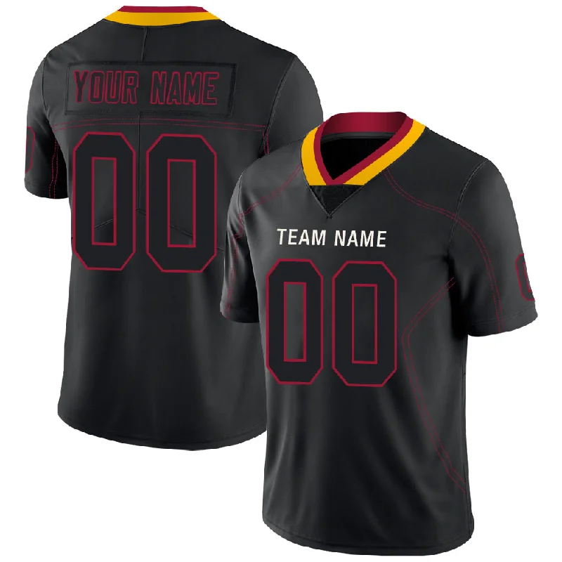 Youth Football Jersey-Custom A.Cardinal Men's American Black Fashion Stitched Football Jerseys