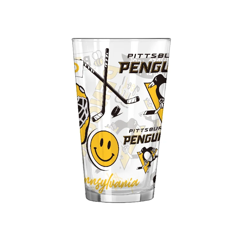 Tailgate Party Team Mug-Pittsburgh Penguins 16oz Native Pint Glass