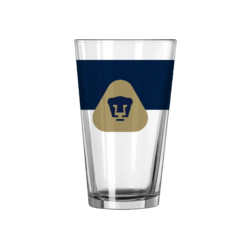 Running Team Mug-Pumas FC 16oz Colorblock Pint Glass