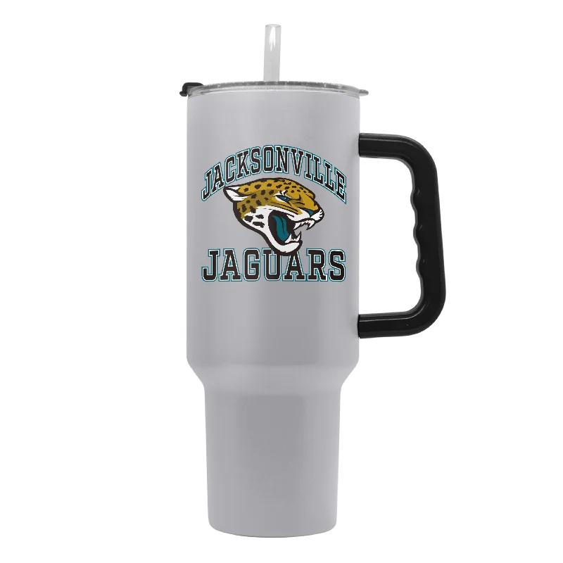 Best Friend Team Mug-Jacksonville Jaguars 40oz Athletic Powder Coat Tumbler