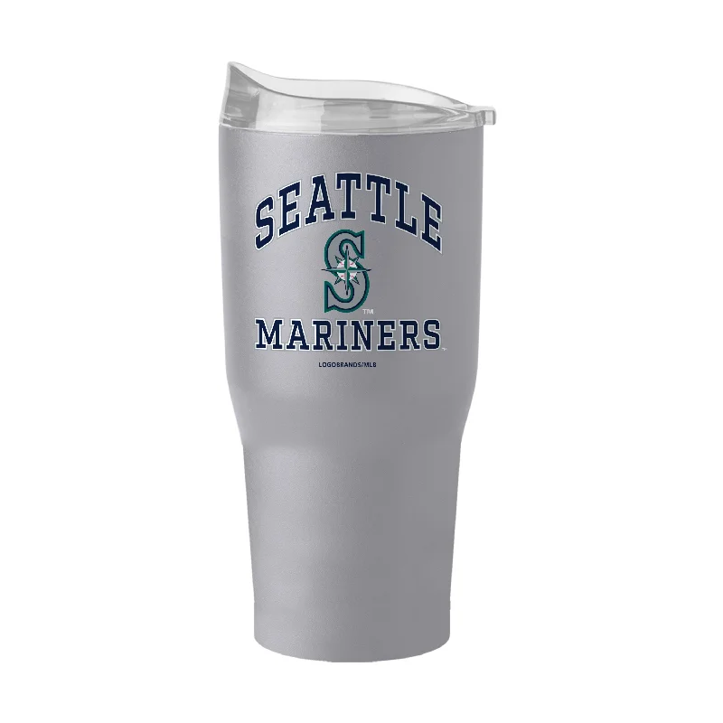 Funny Team Mug-Seattle Mariners 30oz Athletic Stone Powder Coat Tumbler