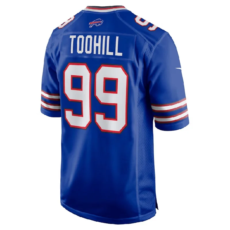 Authentic Football Jersey-B.Bills #99 Casey Toohill Game Jersey - Royal Football Jerseys