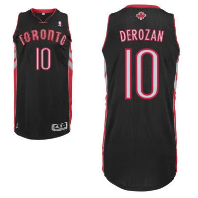 Royal Blue Basketball Jersey-Raptors 10 Derozan Black New Revolution 30 Swingman Basketball Jerseys