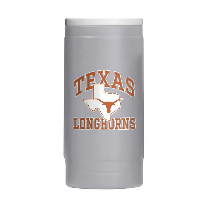 Sibling Team Mug-Texas 12oz Athletic Powder Coat Slim Can Coolie