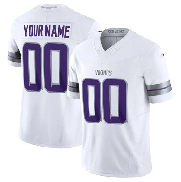 Replica Team Football Jersey-MN.Vikings Active Player Custom White F.U.S.E. Winter Warrior Limited Stitched Football Jerseys