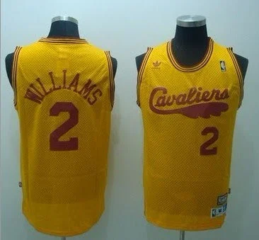 Basketball Heritage Jersey-Cavaliers 2 Mo Williams Orange Basketball Jerseys