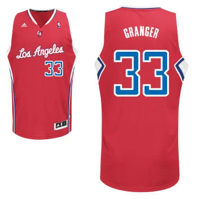 Fan Favorite Basketball Jersey-Clippers 33 Granger Red New Revolution 30 Basketball Jerseys