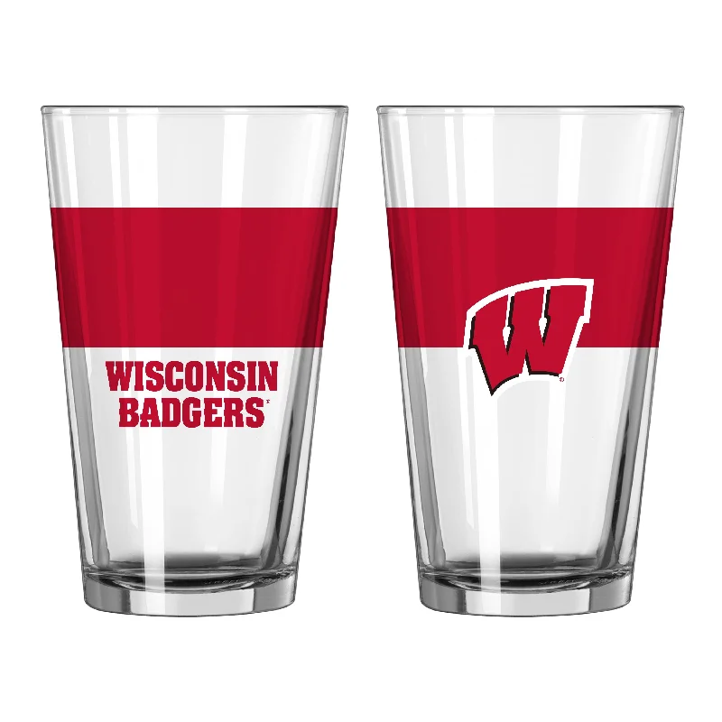 Science Club Team Mug-Wisconsin 16oz Colorblock Pint Glass