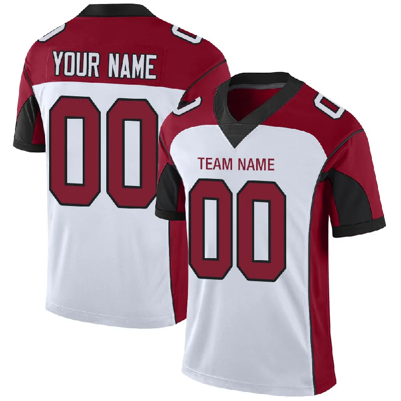 Football Spirit Wear Jersey-Custom A.Cardinal Men's American White Stitched Football Jerseys