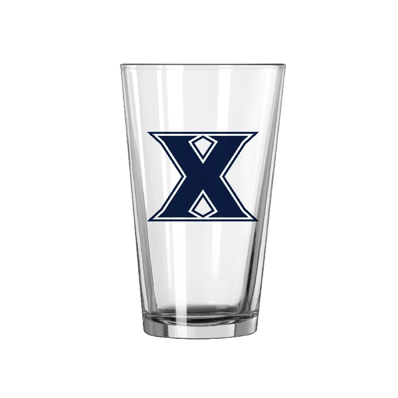 Easter Team Mug-Xavier 16oz Gameday Pint Glass