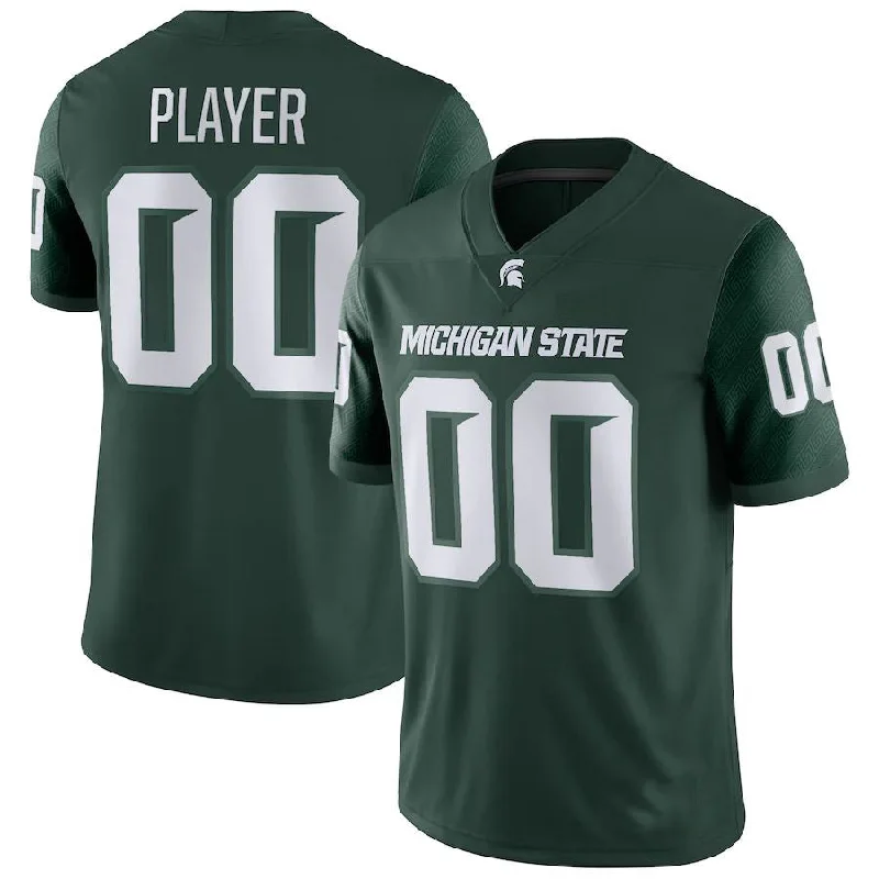 Bridesmaid Football Jersey-Custom M.State Spartans Pick-A-Player NIL Replica Green Football Jersey American Stitched College Jerseys