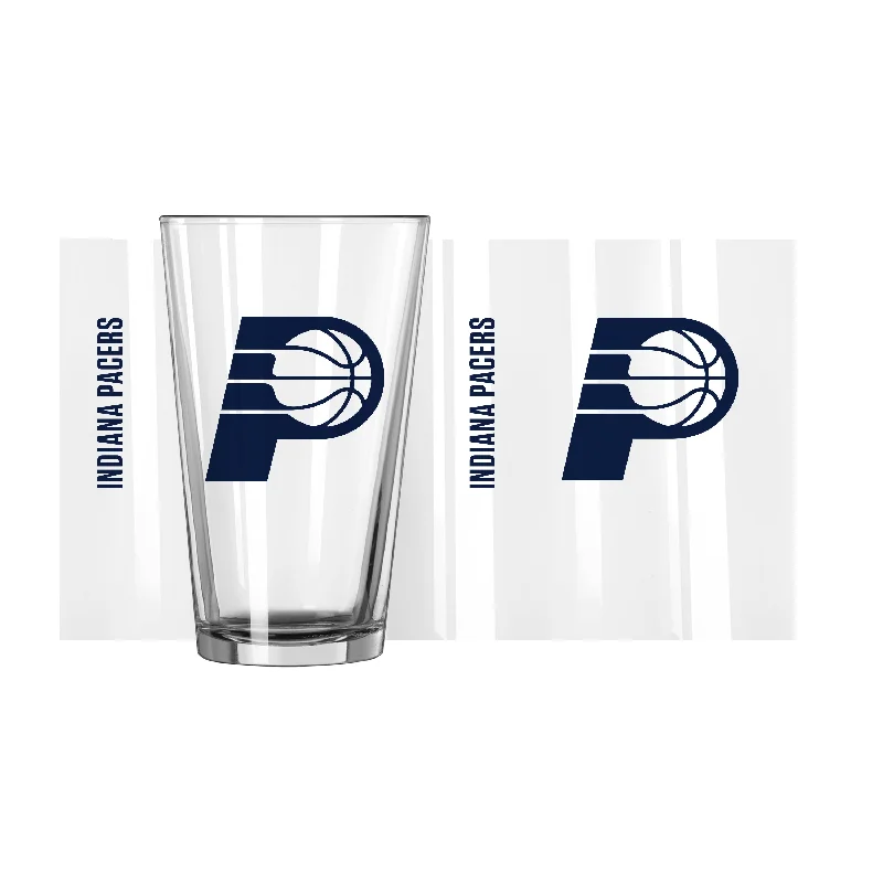 Travel Team Mug-Indiana Pacers 16oz Gameday Pint Glass