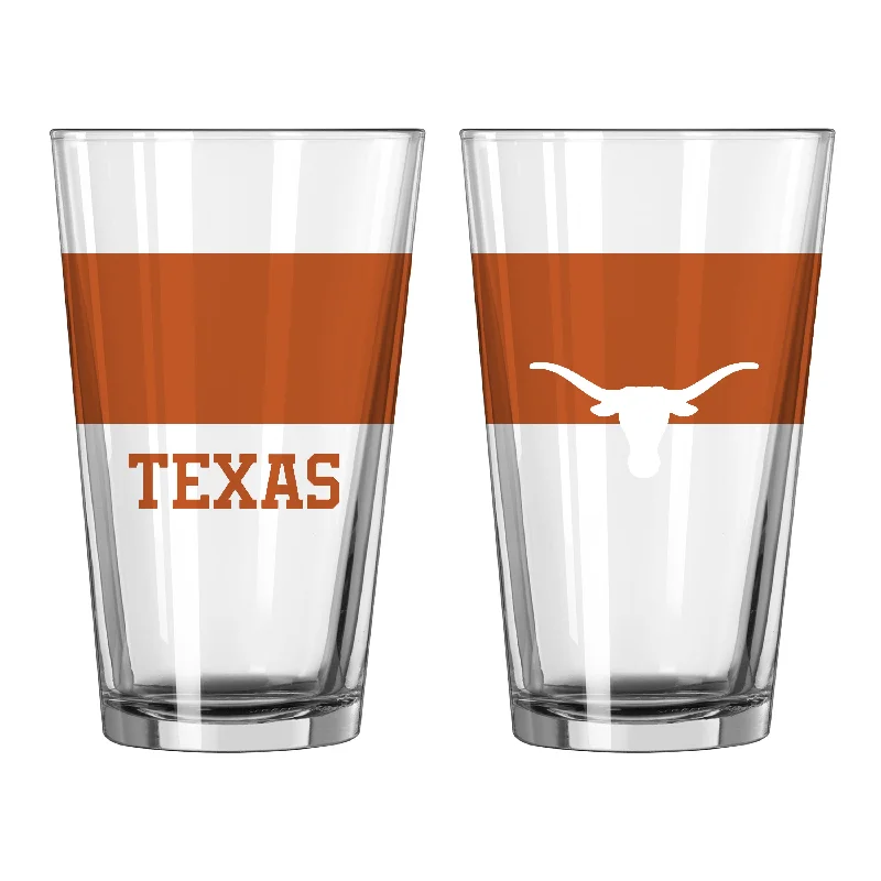 Volunteer Team Mug-Texas 16oz Colorblock Pint Glass