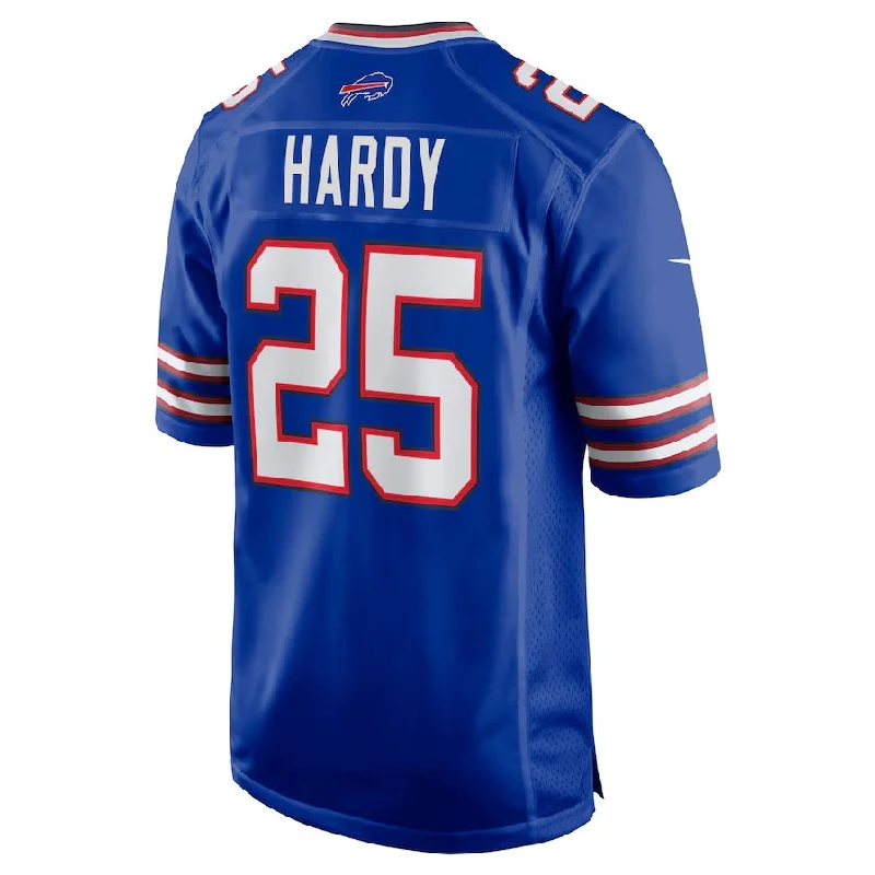 Football Player Jersey-B.Bills #25 Daequan Hardy Game Jersey - Royal Football Jerseys