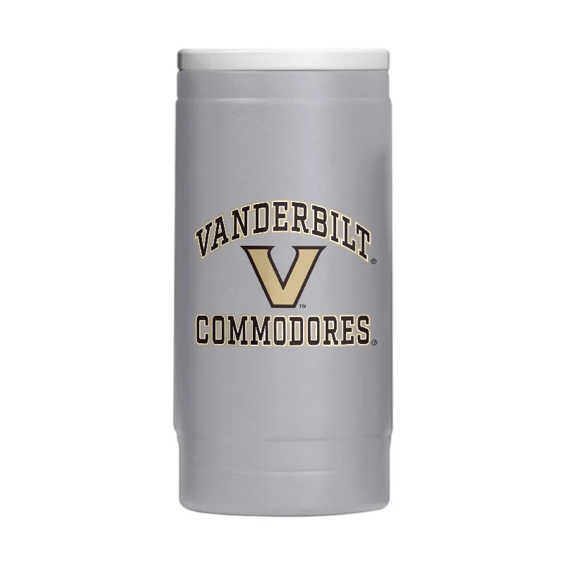 Groomsmen Team Mug-Vanderbilt 12oz Athletic Powder Coat Slim Can Coolie