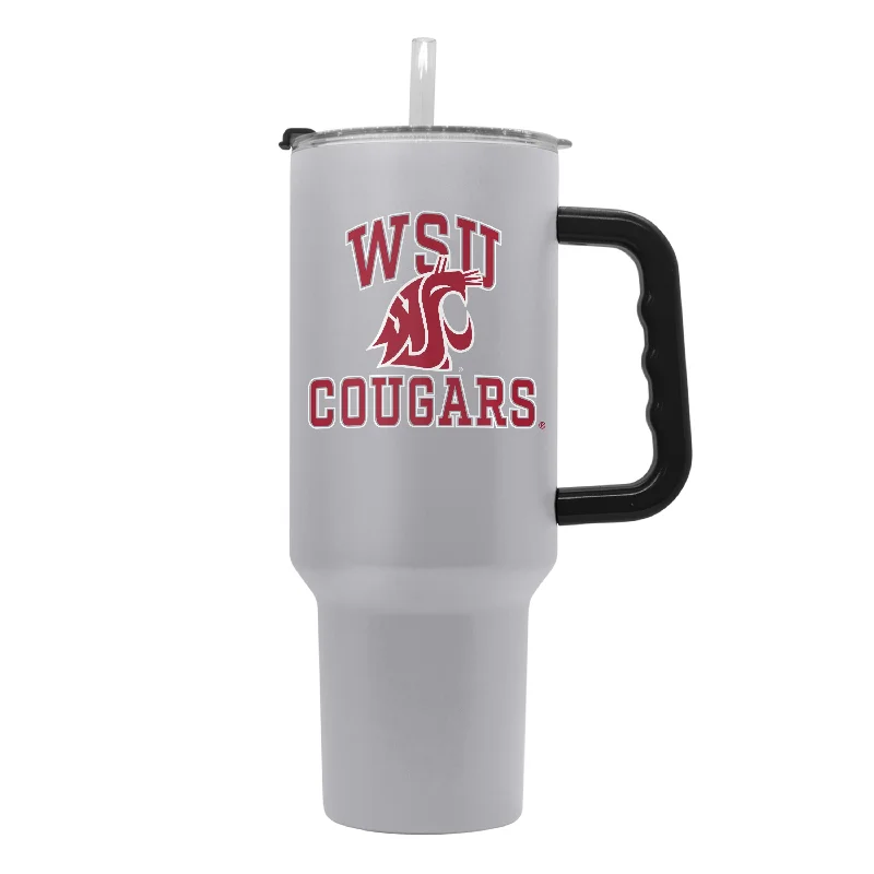 Custom Team Mug-Washington State 40oz Athletic Powder Coat Tumbler