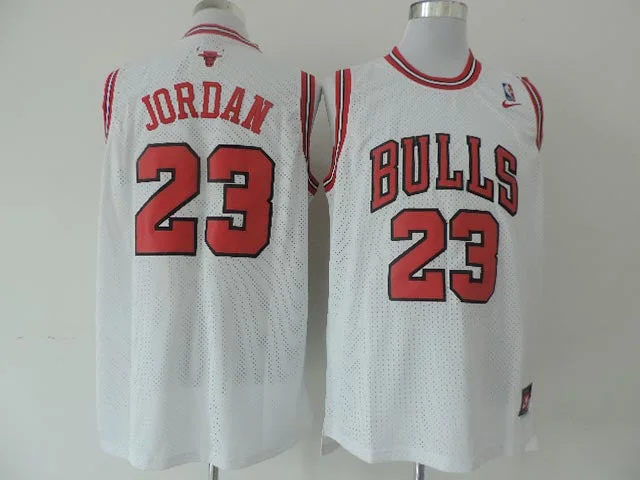 Bright Color Basketball Jersey-Bulls 23 Jordan White New Revolution 30 Basketball Jerseys