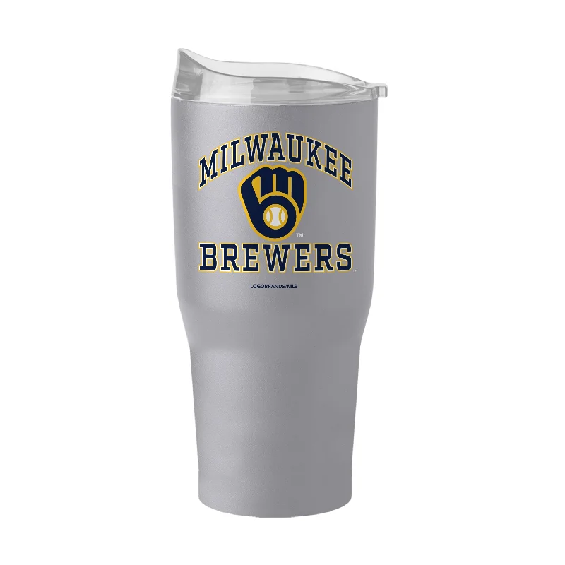 Manager Appreciation Team Mug-Milwaukee Brewers 30oz Athletic Stone Powder Coat Tumbler