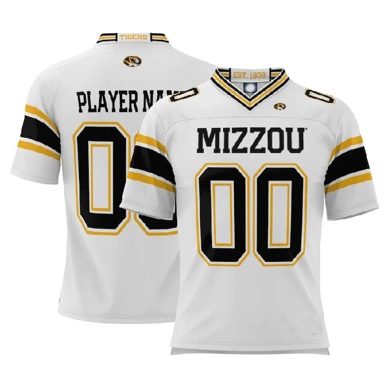 Family Football Jersey-Custom M.Tigers ProSphere NIL Pick-A-Player  White Football Jersey American Stitched College Jerseys