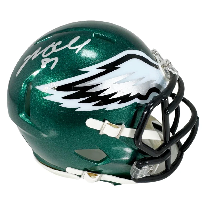 Hybrid Rugby Helmet-Brent Celek Signed Philadelphia Eagles Speed Mini Football Helmet (Beckett)