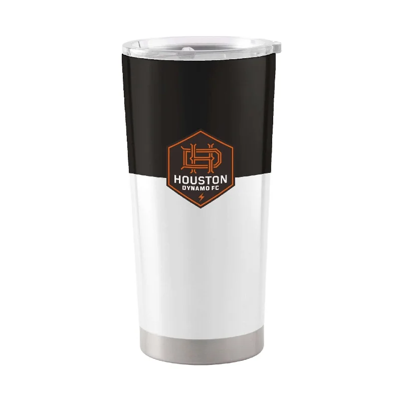 BPA-Free Team Mug-Houston Dynamo 20oz Colorblock Stainless Tumbler