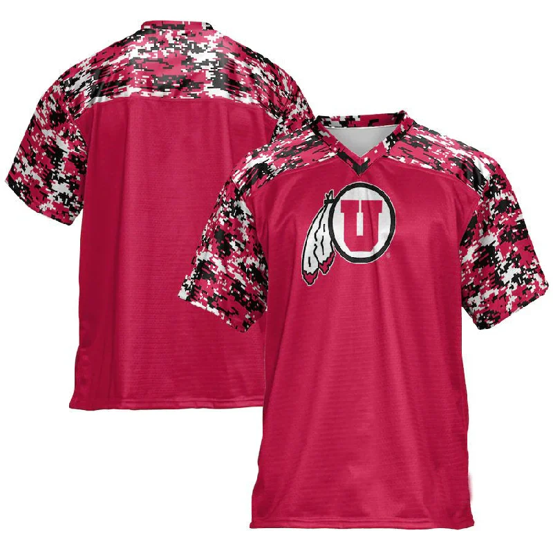 Birthday Football Jersey-U.Utes Football Jersey Red Stitched American College Jerseys