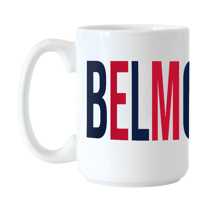 Leadership Team Mug-Belmont University 15oz Overtime Sublimated Mug