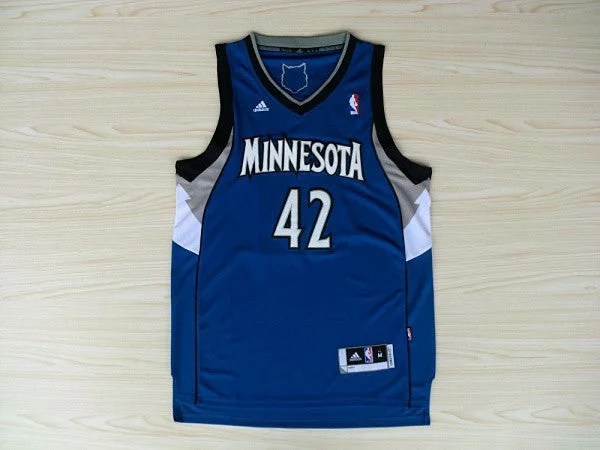 Couple Basketball Jersey-Timberwolves 42 Love Blue New Revolution 30 Basketball Jerseys