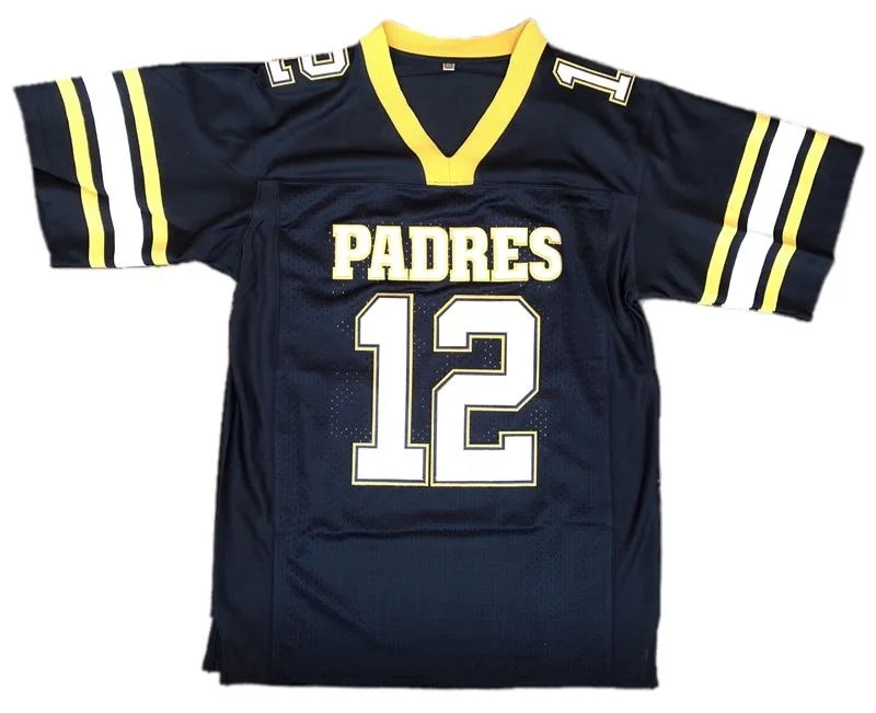 Football Signature Jersey-Tom Brady Padres High School Football Jersey