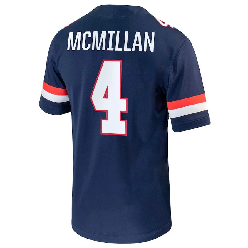 Black Football Jersey-A.Wildcats #4 Tetairoa McMillan NIL Replica Football Jersey Navy Stitched American College Jerseys