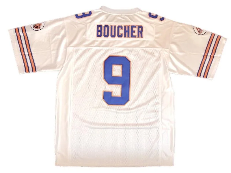 Blank Football Jersey-Bobby Boucher Jersey Water Boy White