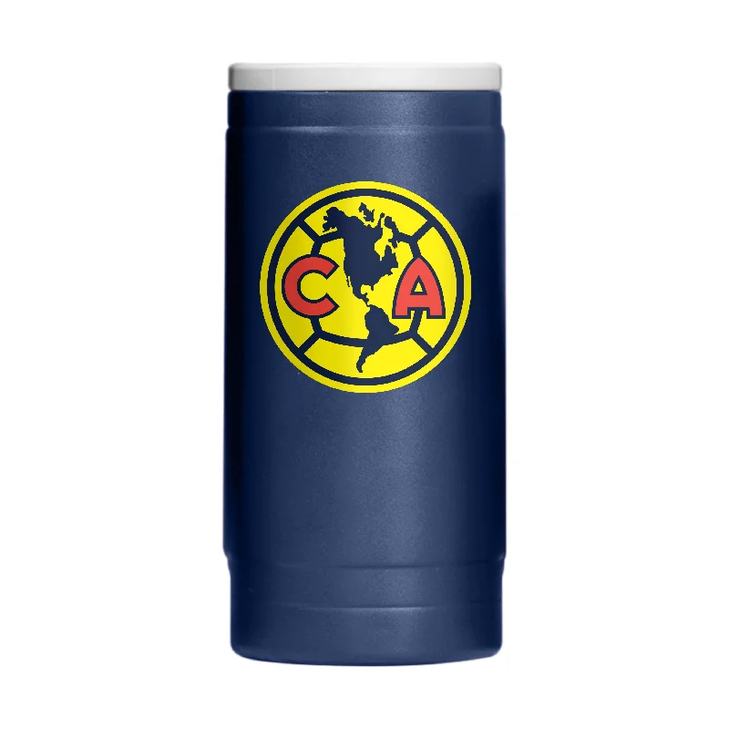 Tennis Team Mug-Club America FC 12oz Logo Powder Coat Slim Can Coolie