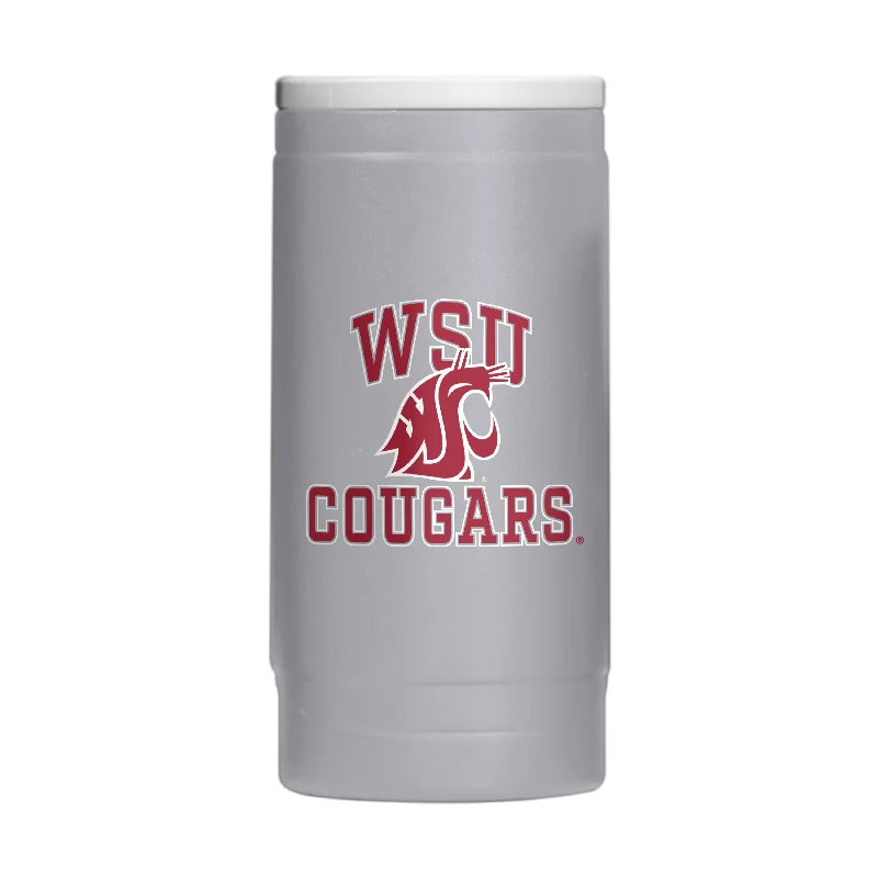 Father's Day Team Mug-Washington State 12oz Athletic Powder Coat Slim Can Coolie