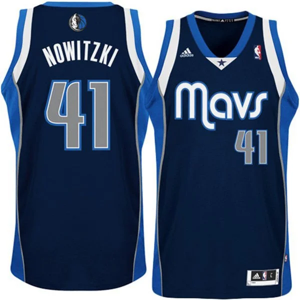 Basketball History Jersey-Mavericks 41 Nowitzki Revolution 30 Swingman Basketball Jerseys