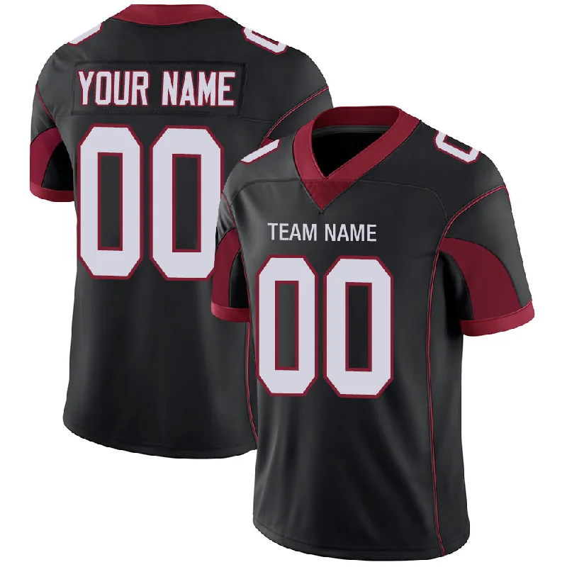 Official Football Fan Jersey-Custom A.Cardinal Men's American Black Stitched Football Jerseys