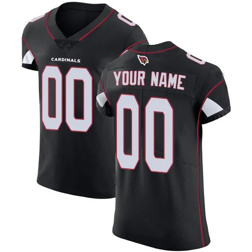 Football Trivia Jersey-Custom A.Cardinal Black Vapor Untouchable Elite Jersey Stitched Football Jerseys