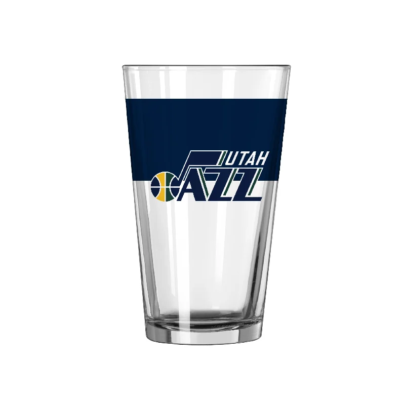 Manager Appreciation Team Mug-Utah Jazz 16oz Colorblock Pint Glass