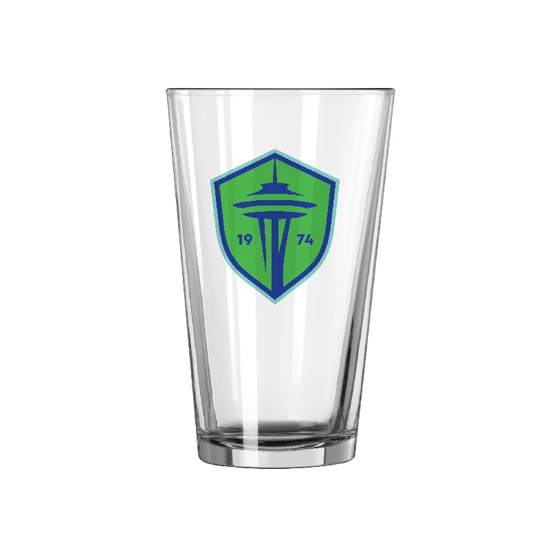 Remote Work Team Mug-Seattle Sounders 16oz Flipside Pint Glass