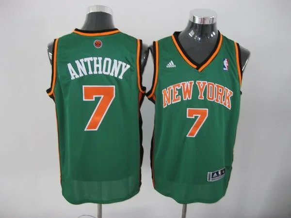 Rookie Basketball Jersey-Knicks 7 Anthony Green Basketball Jerseys