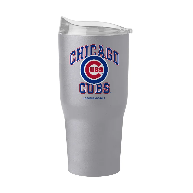 Custom Text Team Mug-Chicago Cubs 30oz Athletic Stone Powder Coat Tumbler