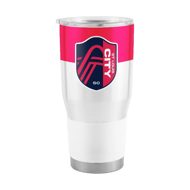 Oversized Team Mug-St Louis City SC 30oz Colorblock Stainless Steel Tumbler