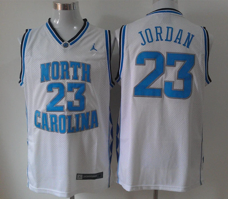 All-Weather Basketball Jersey-North Carolina 23 Jordan White New Revolution 30 Basketball Jerseys