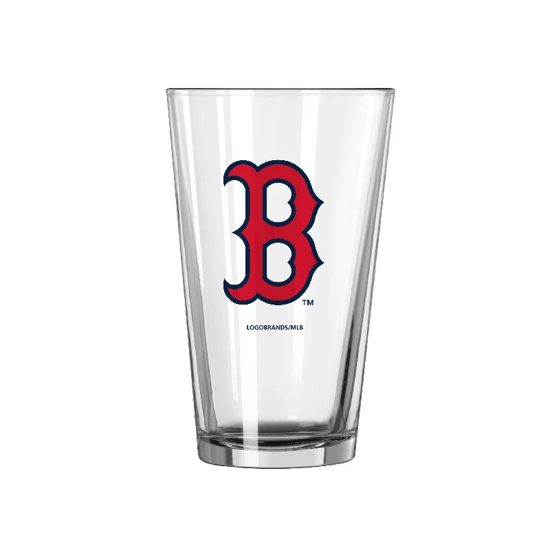 Funny Team Mug-Boston Red Sox 16oz Color Gameday Pint Glass