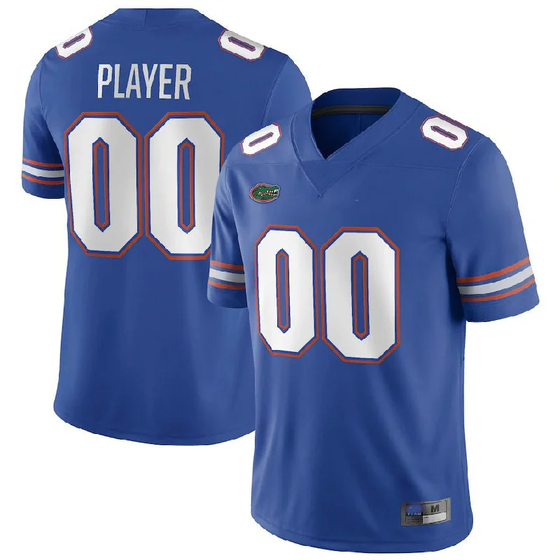 Soft Fabric Football Jersey-Custom F.Gators Jordan Brand Pick-A-Player NIL Replica Football Jersey Royal American Stitched College Jerseys